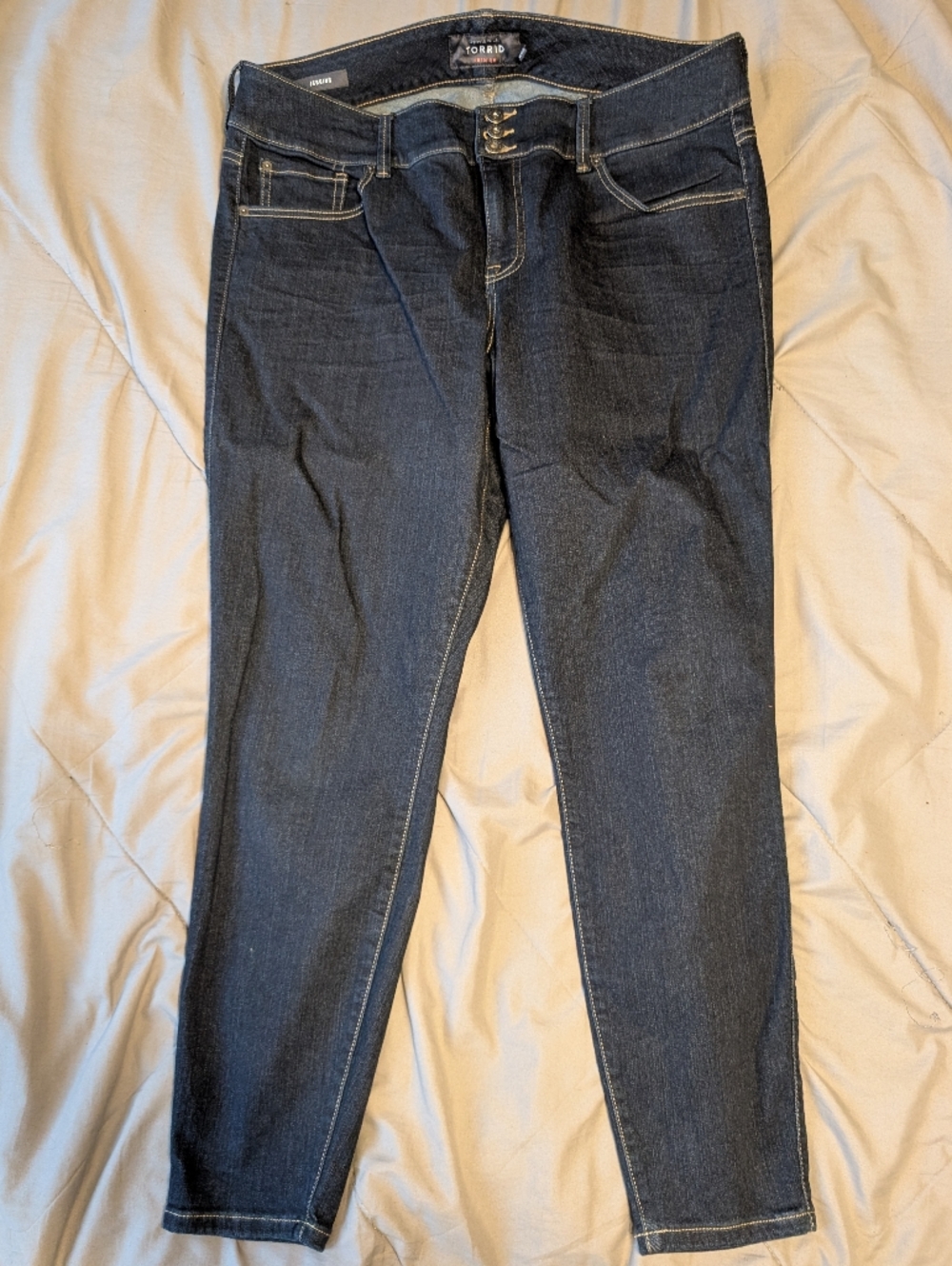 torrid Dark Wash Leggings, Size 20R